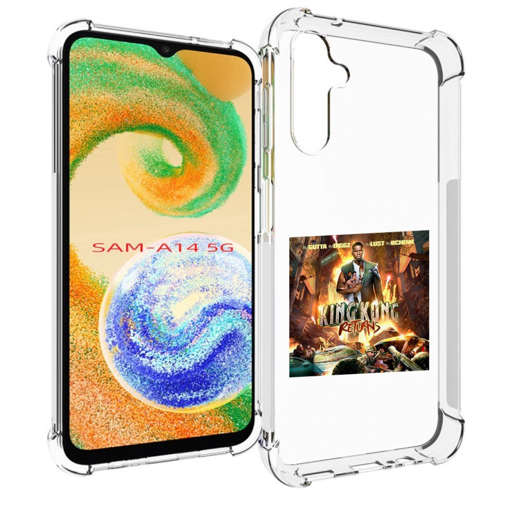 

Чехол MyPads 50 Cent - King Kong Returns для Samsung Galaxy A14 5G, Прозрачный, Tocco