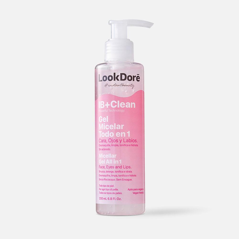 Мультифункциональный мицеллярный гель LOOKDORE IB+CLEAN MICELLAR GEL ALL IN 1 200 ml