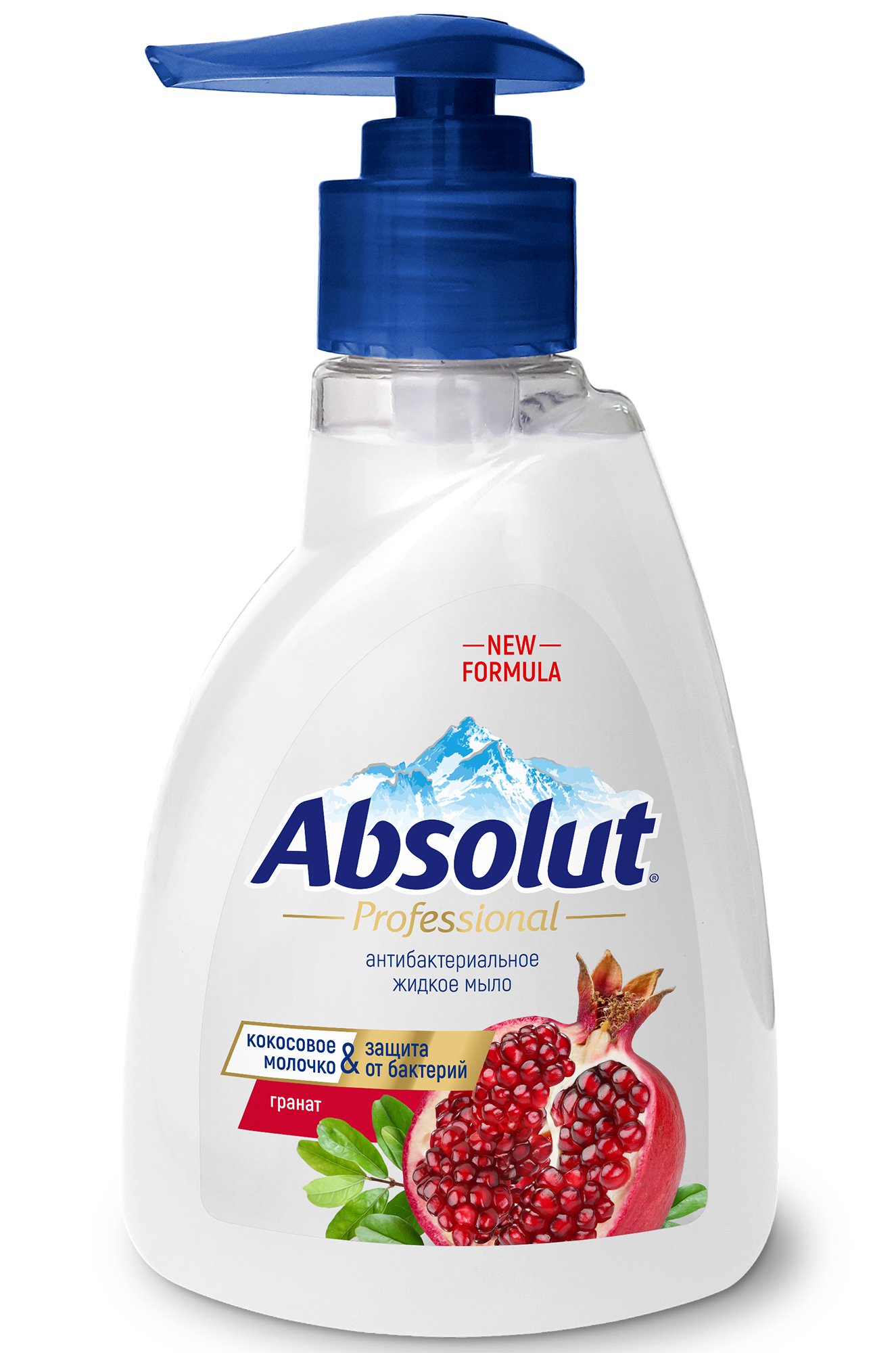 Мыло жидкое Absolut Professional антибактериальное, гранат, 250 г