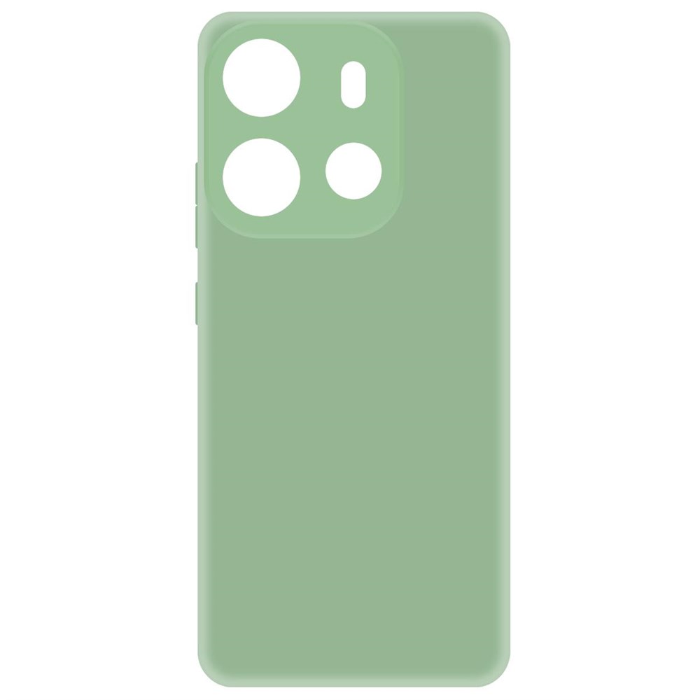 

Чехол-накладка Krutoff Silicone Case для INFINIX Smart 7 зелёный, Зеленый
