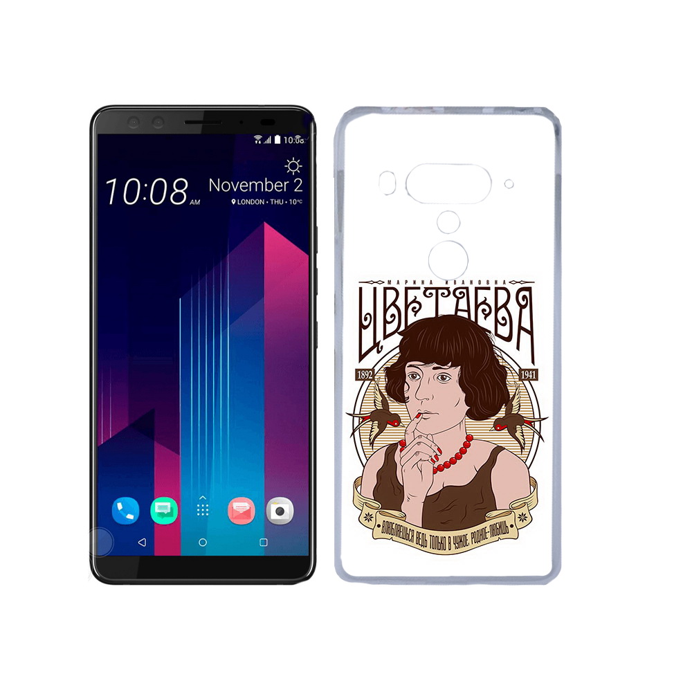 

Чехол MyPads Tocco для HTC U12+ Цветаева, Прозрачный, Tocco