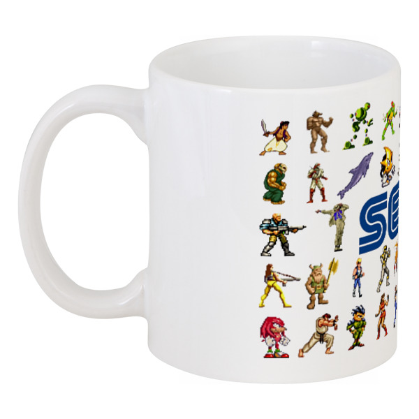 

Кружка Printio Sega (персонажи), Разноцветный