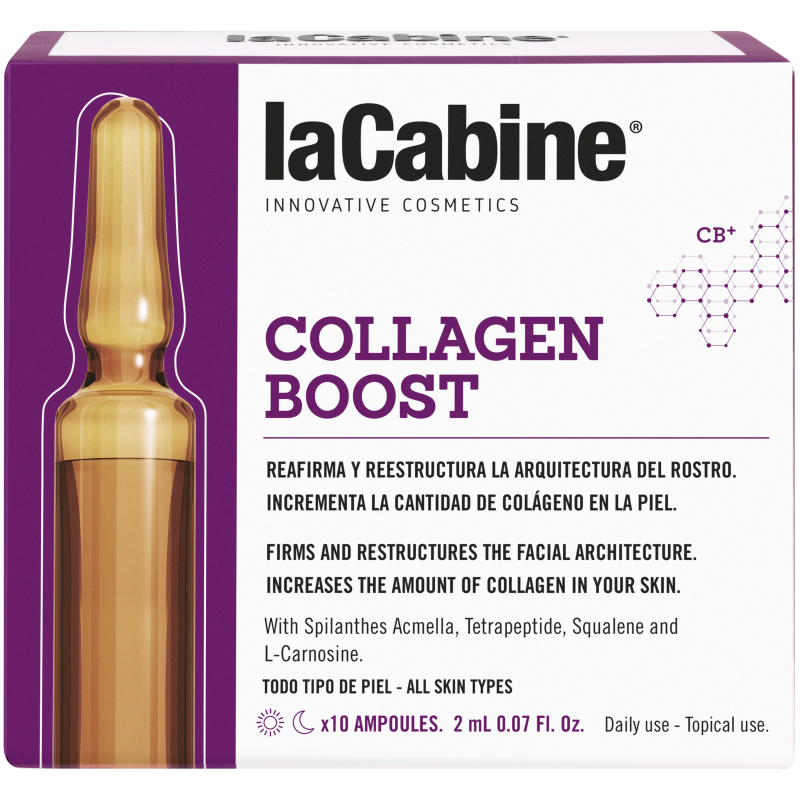 Концентрированная сыворотка стимулятор коллагена LA CABINE COLLAGEN BOOST AMPOULES 10X2 мл