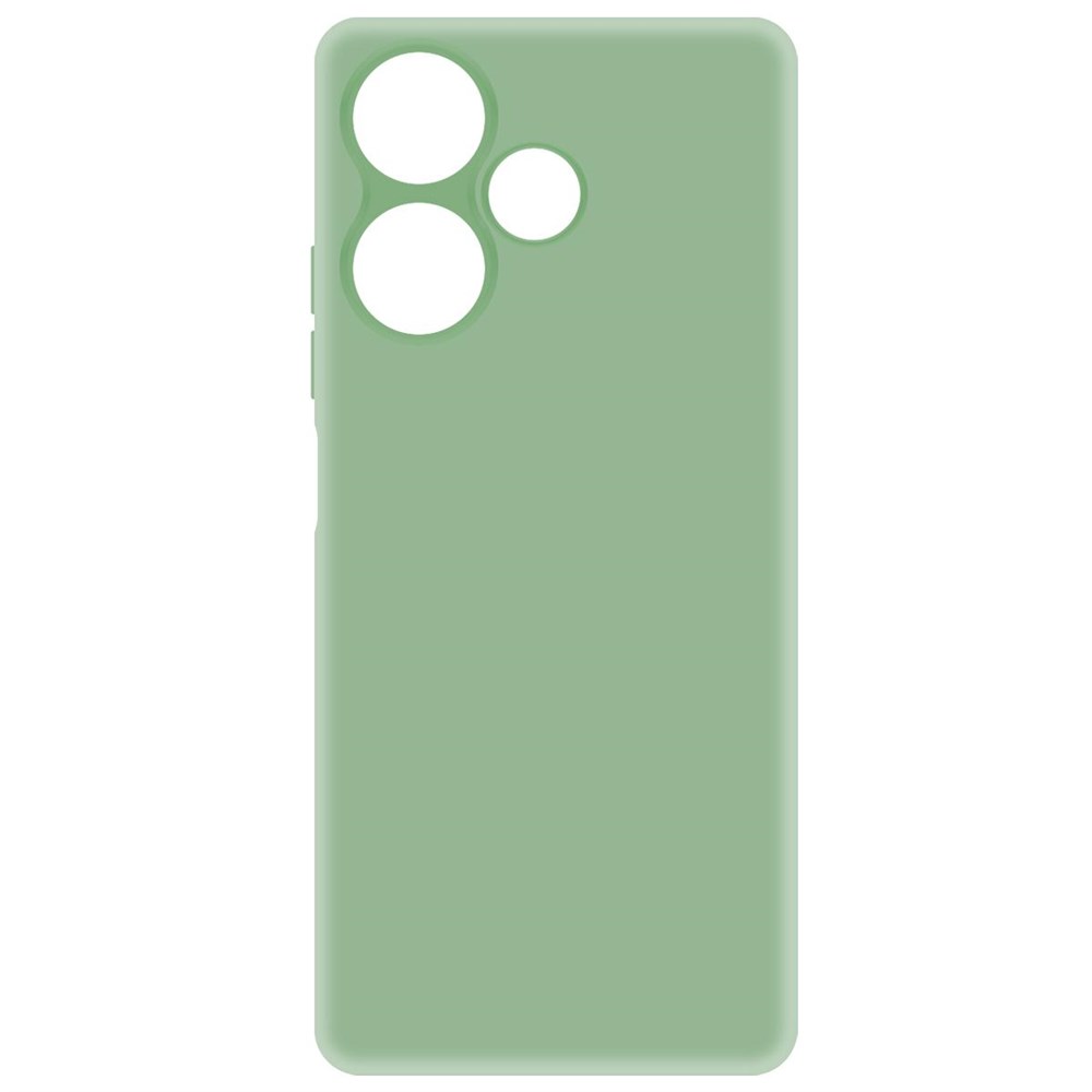 

Чехол-накладка Krutoff Silicone Case для INFINIX Hot 30i зелёный, Зеленый