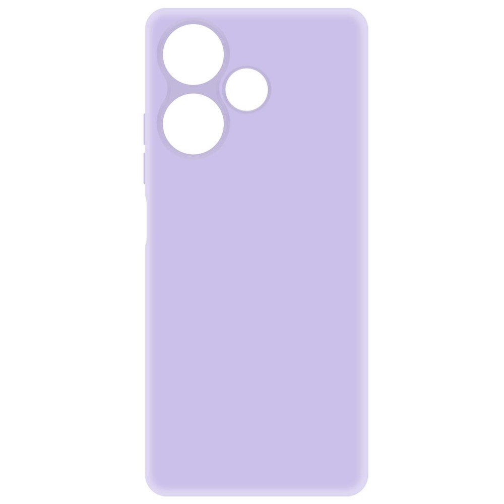 

Чехол-накладка Krutoff Silicone Case для INFINIX Hot 30 лаванда, Розовый