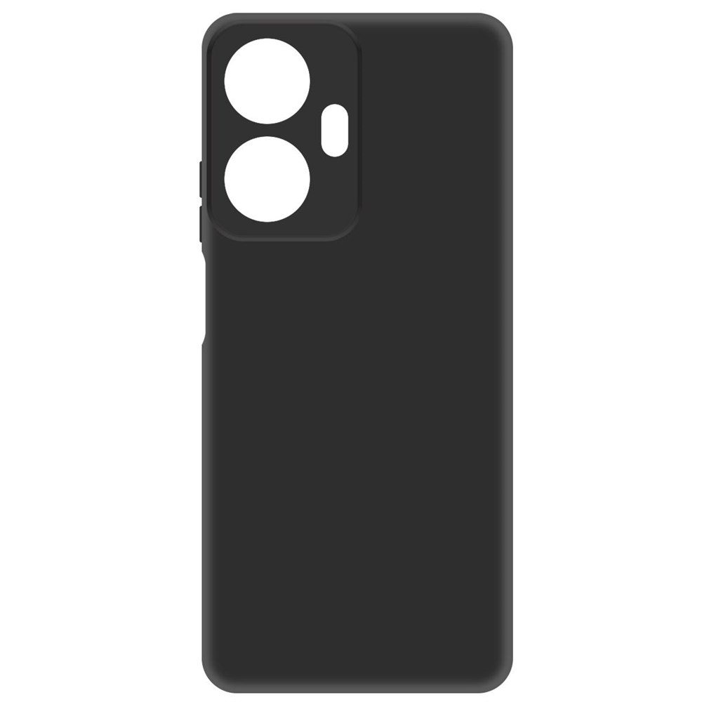 Чехол-накладка Krutoff Silicone Case для Realme C55 600012738262 черный