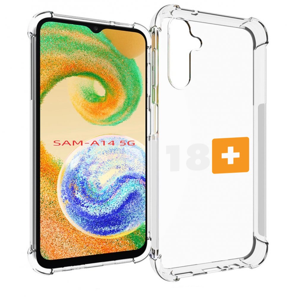 

Чехол MyPads 18+ для Samsung Galaxy A14 5G, Прозрачный, Tocco