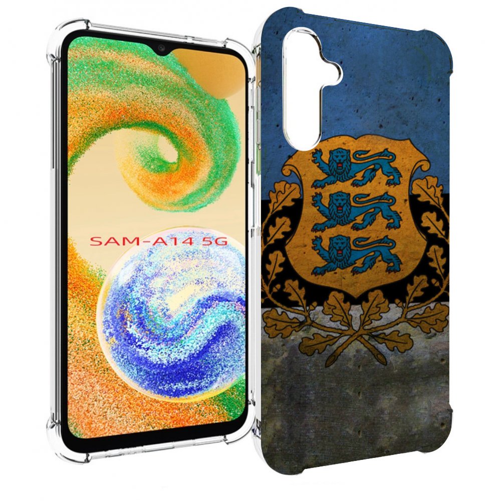

Чехол MyPads герб флаг эстонии для Samsung Galaxy A14 5G, Прозрачный, Tocco