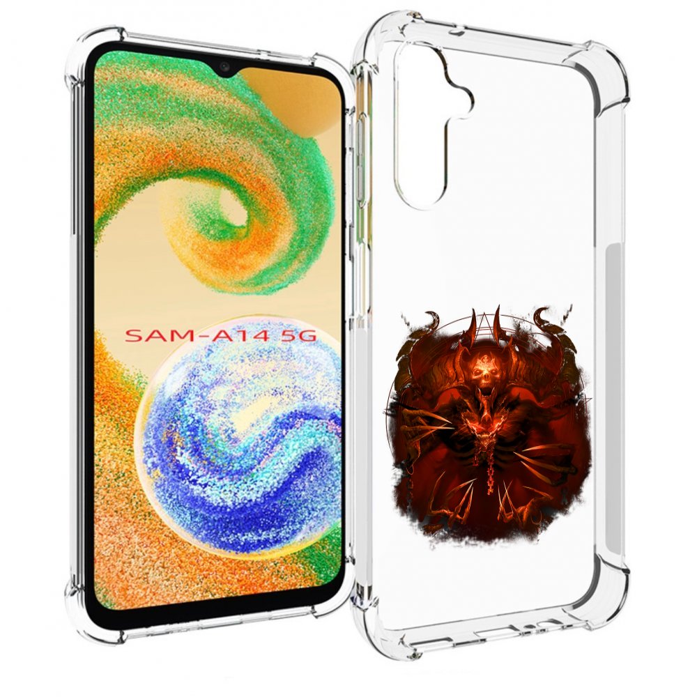 

Чехол MyPads яркий демон для Samsung Galaxy A14 5G, Прозрачный, Tocco