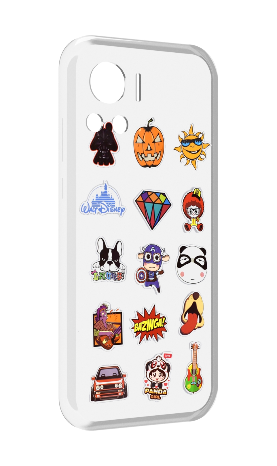 

Чехол MyPads Стикеры-2 для Motorola Edge 30 Ultra, Прозрачный, Tocco