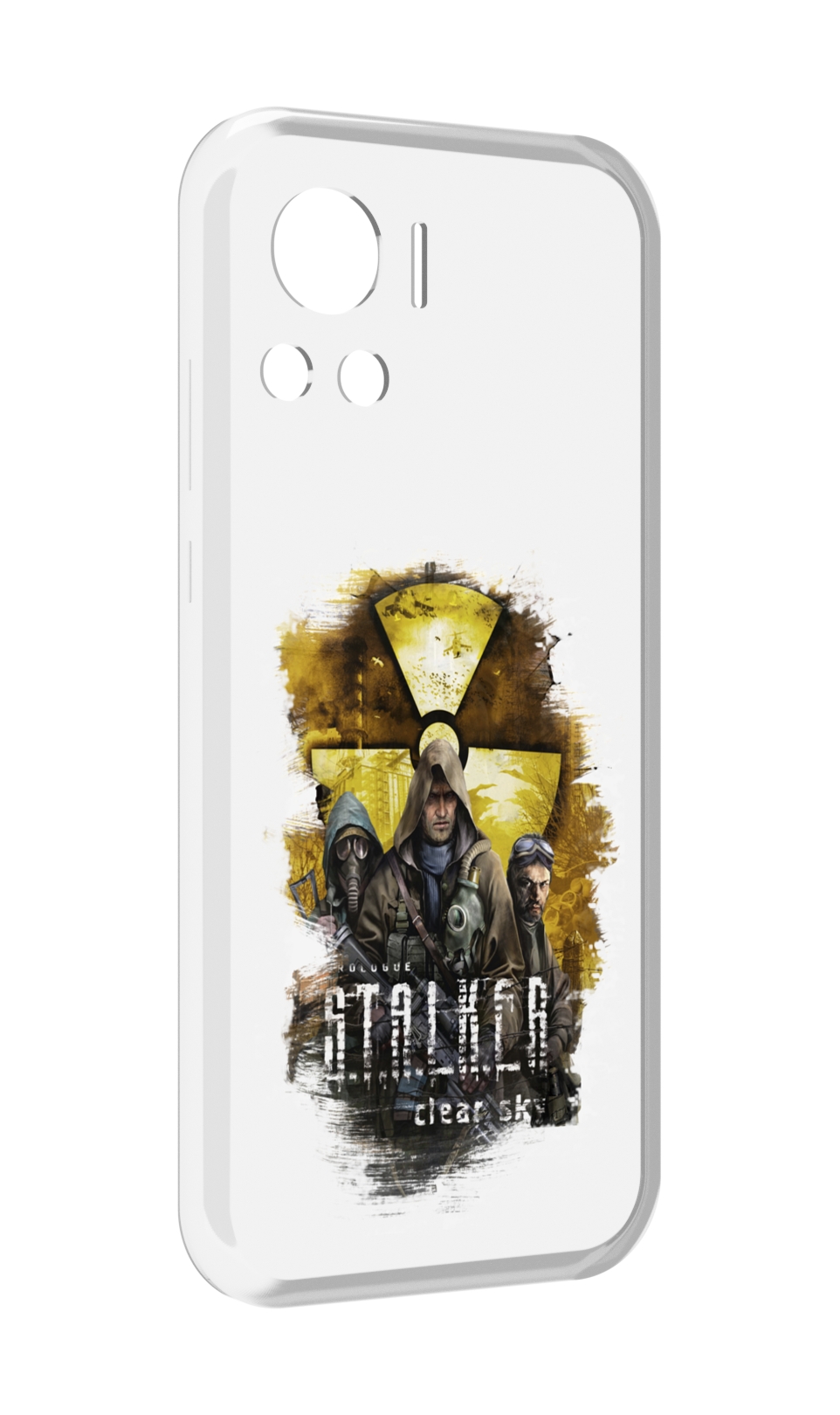 

Чехол MyPads Сталкер мужской для Motorola Edge 30 Ultra, Прозрачный, Tocco