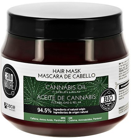 

Маска для волос Hello Nature Cannabis Oil Mask, 250 мл