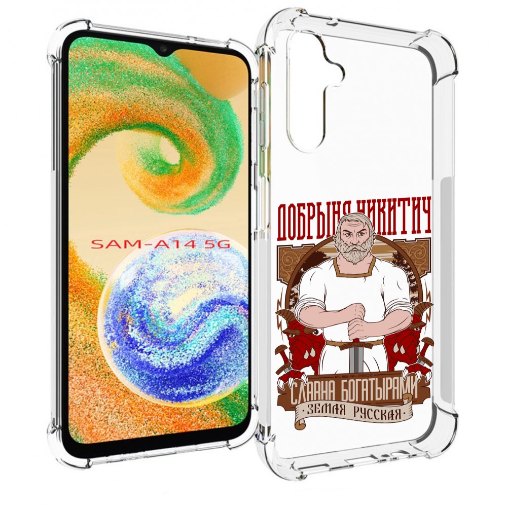 

Чехол MyPads Добрыня для Samsung Galaxy A14 5G, Прозрачный, Tocco