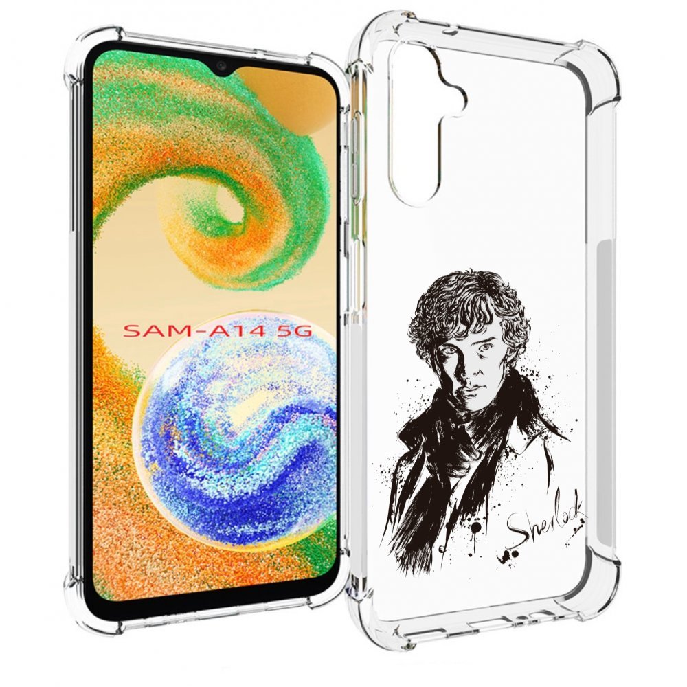 

Чехол MyPads шерлок холмс портрет для Samsung Galaxy A14 5G, Прозрачный, Tocco
