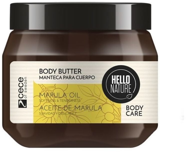 фото Масло для тела "marula oil, body balm", hello nature 250 мл