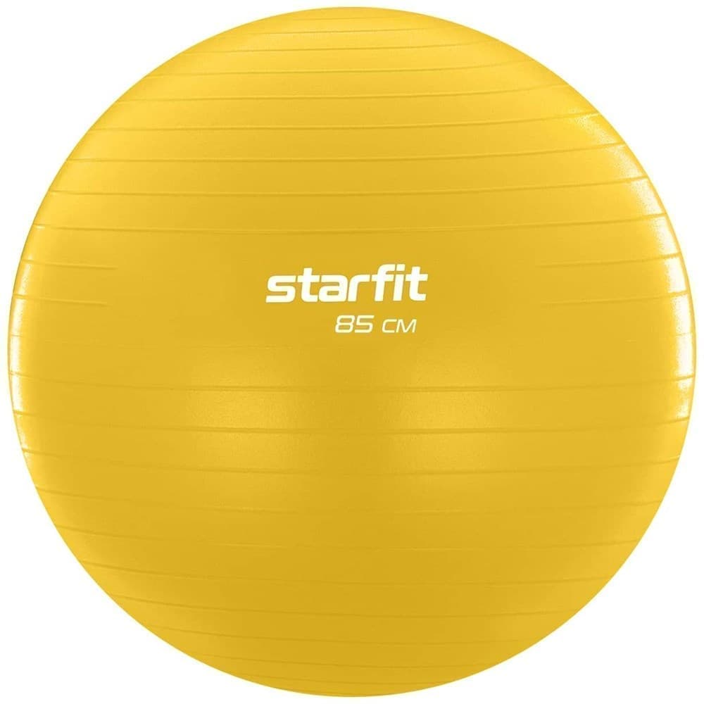 Starfit GB-108, 85 СМ, 1500 Г Фитбол антивзрыв Желтый