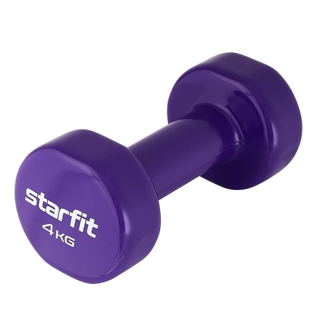 Starfit DB-101 4 КГ Гантель виниловая Фиолетовый 2149₽