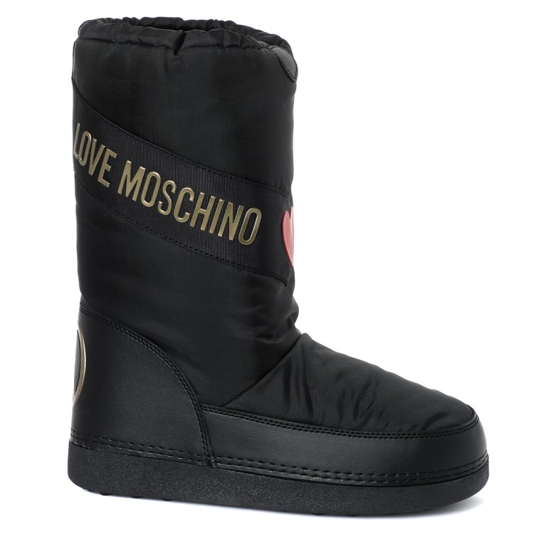 

Дутики женские Love Moschino JA24032G черные 39 EU, Черный, JA24032G