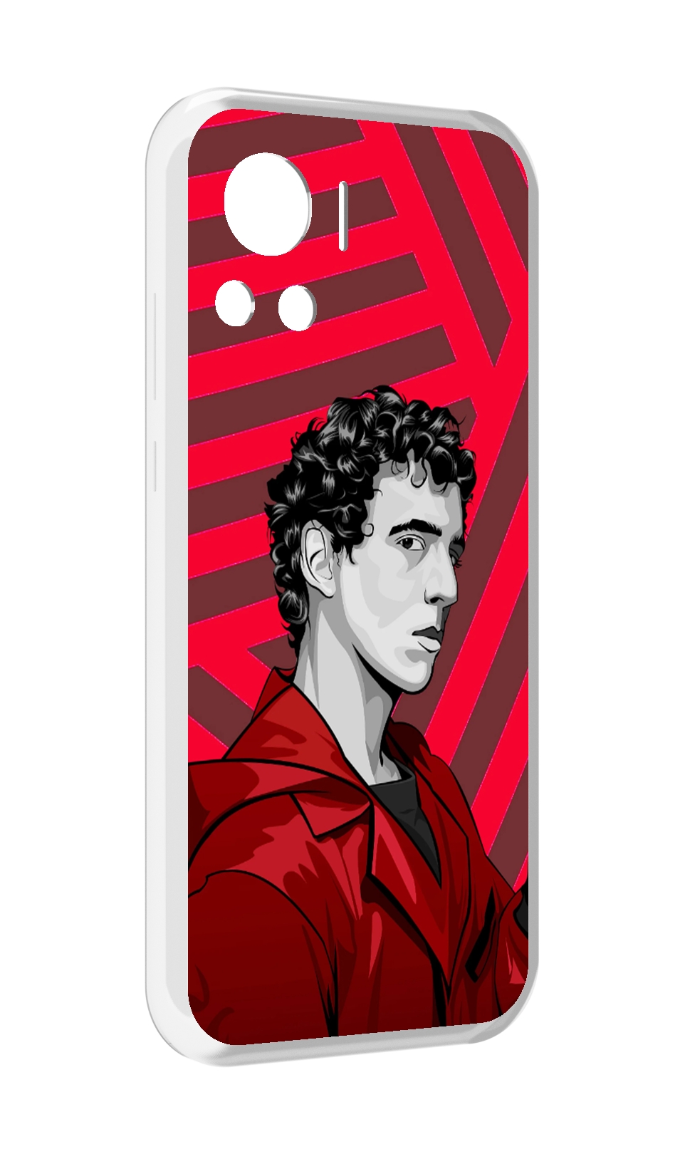 

Чехол MyPads Рио-бумажный-дом для Motorola Edge 30 Ultra, Прозрачный, Tocco