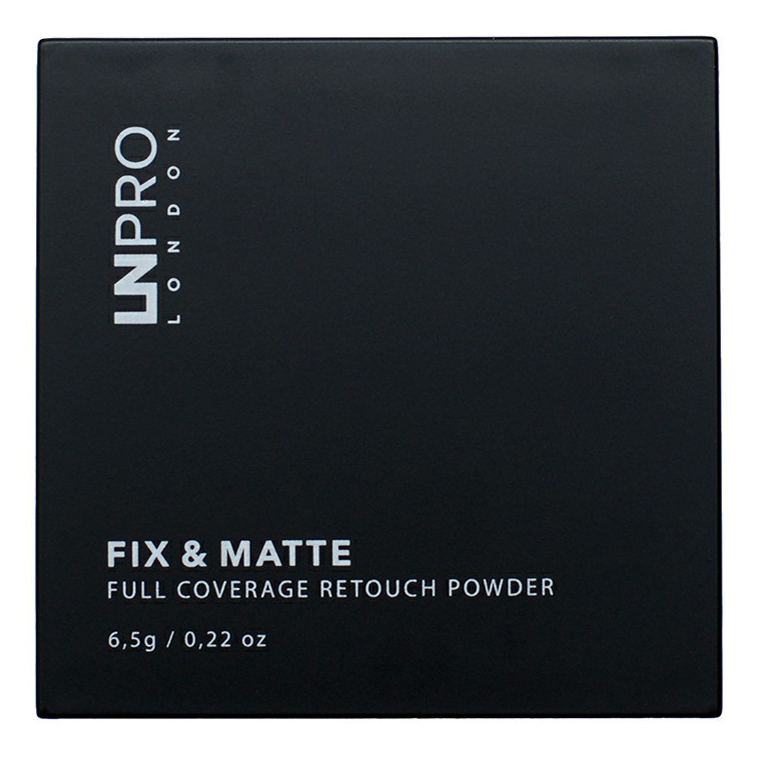 Пудра LN Professional Fix & Matte Powder темно-бежевая 104 6,5 г пудра kiko milano matte fusion pressed powder 01 beige rose 12 г