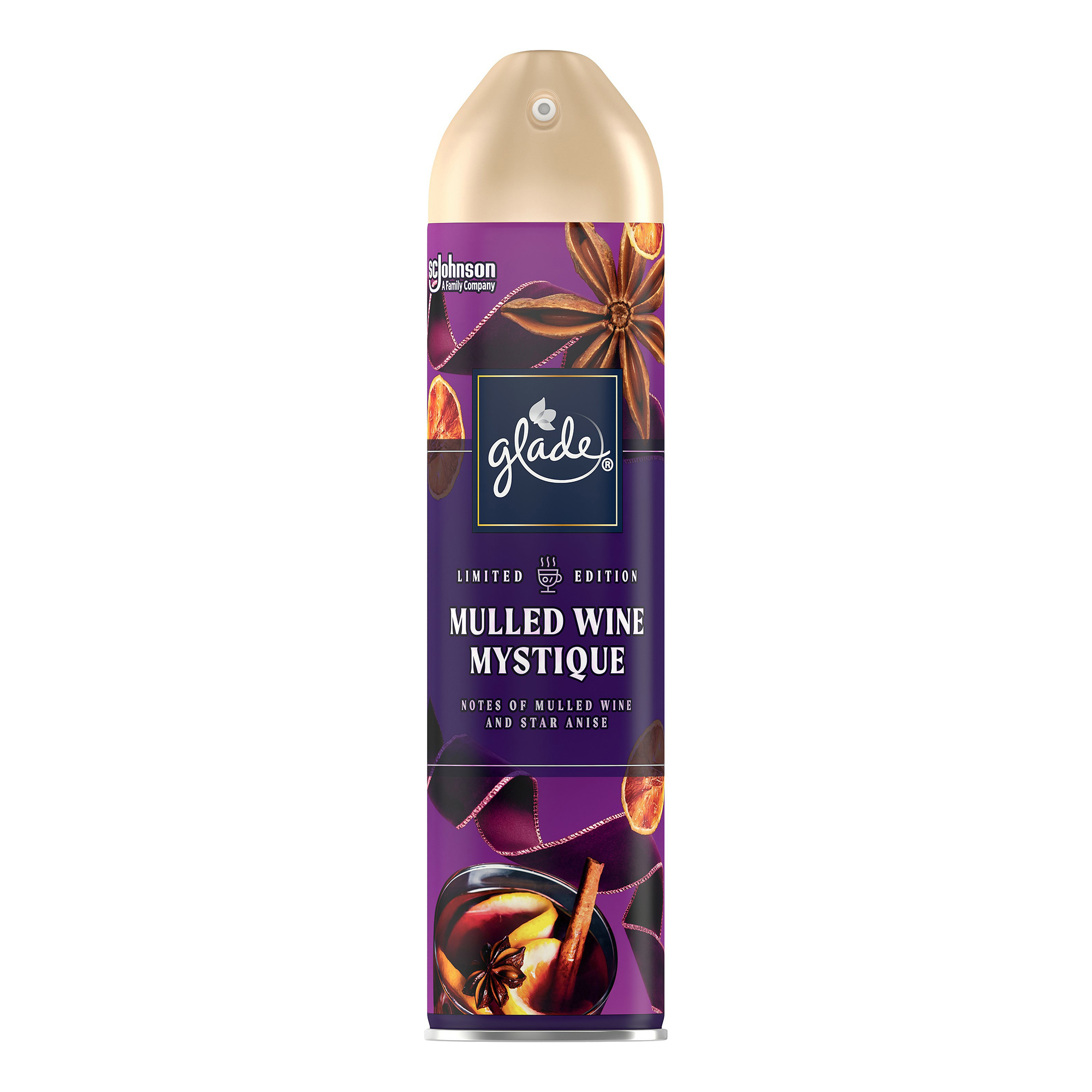 

Освежитель воздуха Glade Mulled Wine Mistique аэрозоль 300 мл