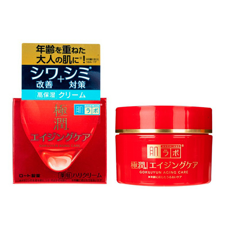 Крем для лица Hada Labo Gokujyun aging care антивозрастной 50 г