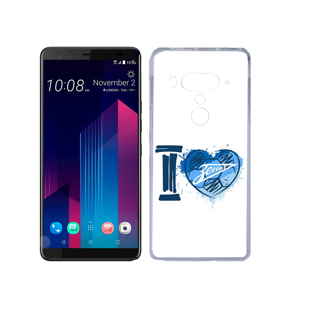 

Чехол MyPads Tocco для HTC U12+ ФК я люблю зенит, Прозрачный, Tocco