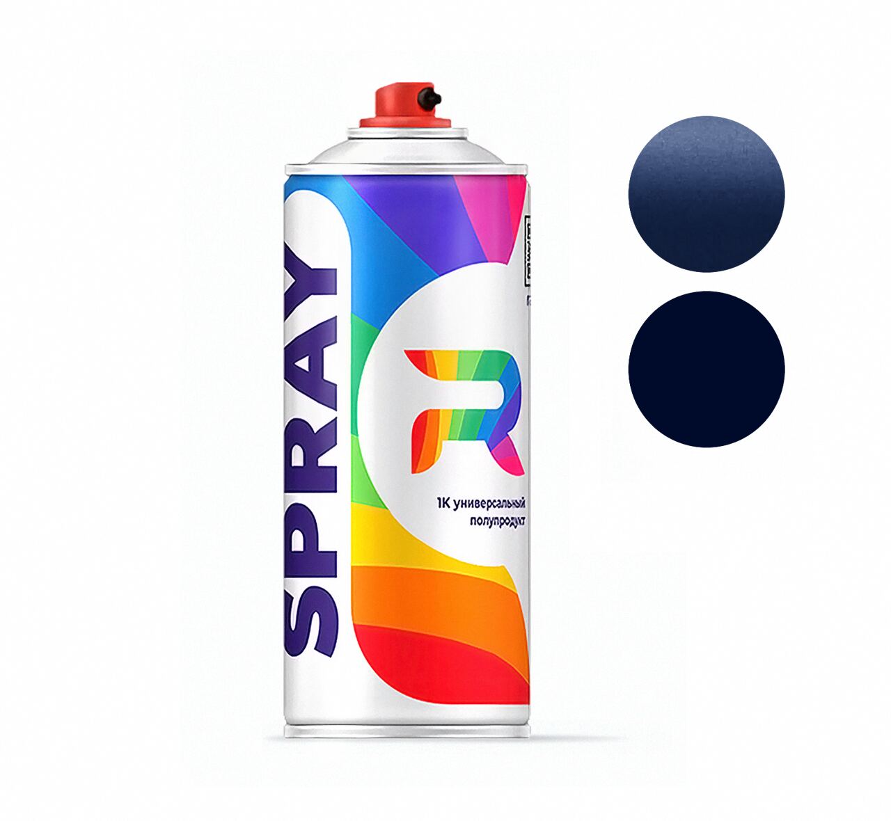 

Автомобильная краска SsangYong PAB - Midnight Blue (Базовая) RAL1 аэрозоль 520 мл, SsangYong PAB - Midnight Blue