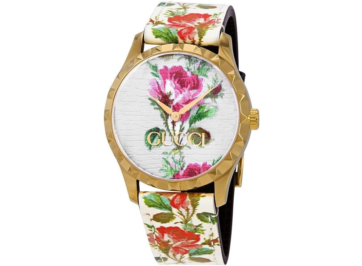 Наручные часы женские Gucci YA1264084 белые