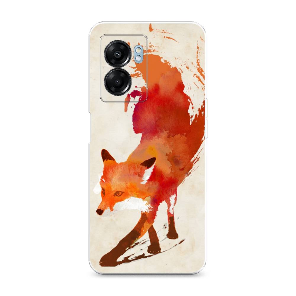 

Чехол Awog на Oppo A57 5G/A56s/OnePlus Nord N300 5G "Лиса", Разноцветный, 2510250-10