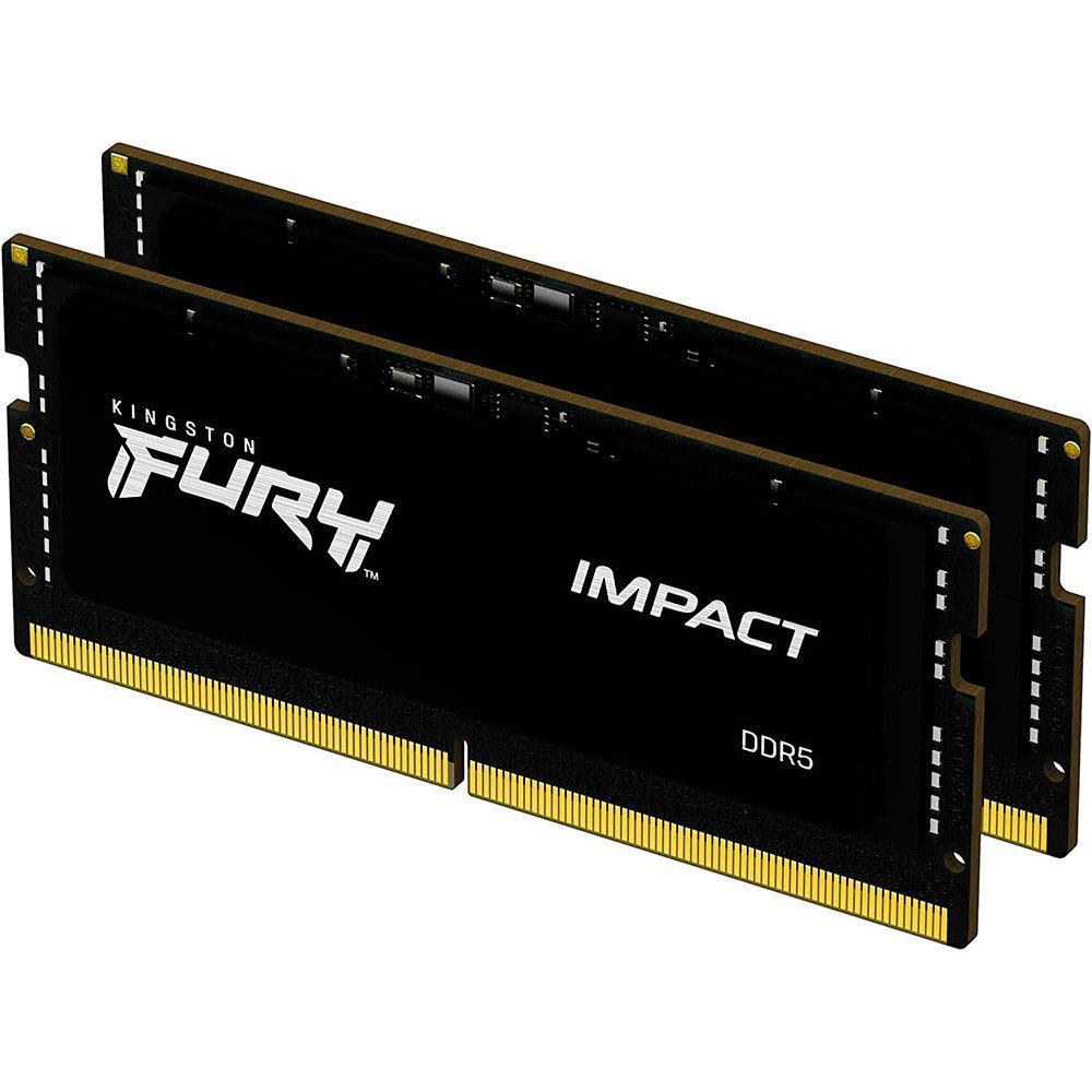 

Оперативная память Kingston Fury Impact (KF548S38IBK2-32) DDR5 2x16Gb 4800MHz, Fury Impact