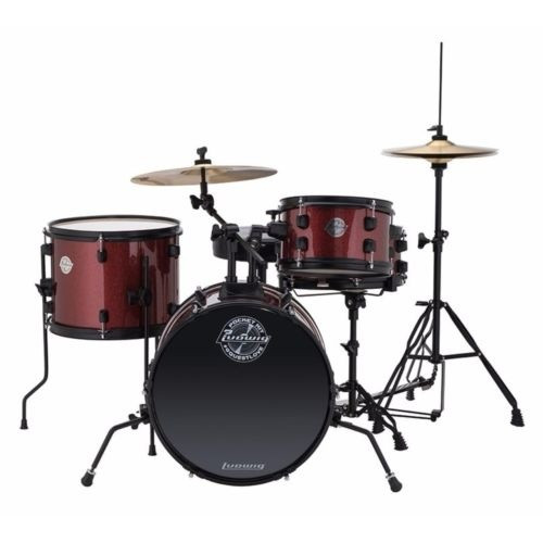 

LUDWIG LC178 (25) The Pocket Kit Questlove детская ударная установка- полный комплект, Красный, LC178 The Pocket Kit