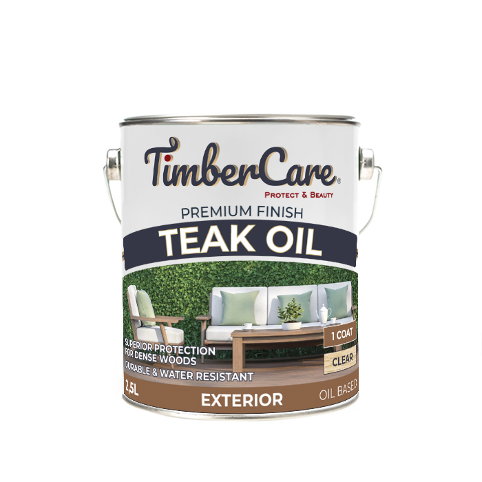 фото Тиковое масло для дерева teak oil, пропитка для дерева для наружных, 2.5 л timbercare