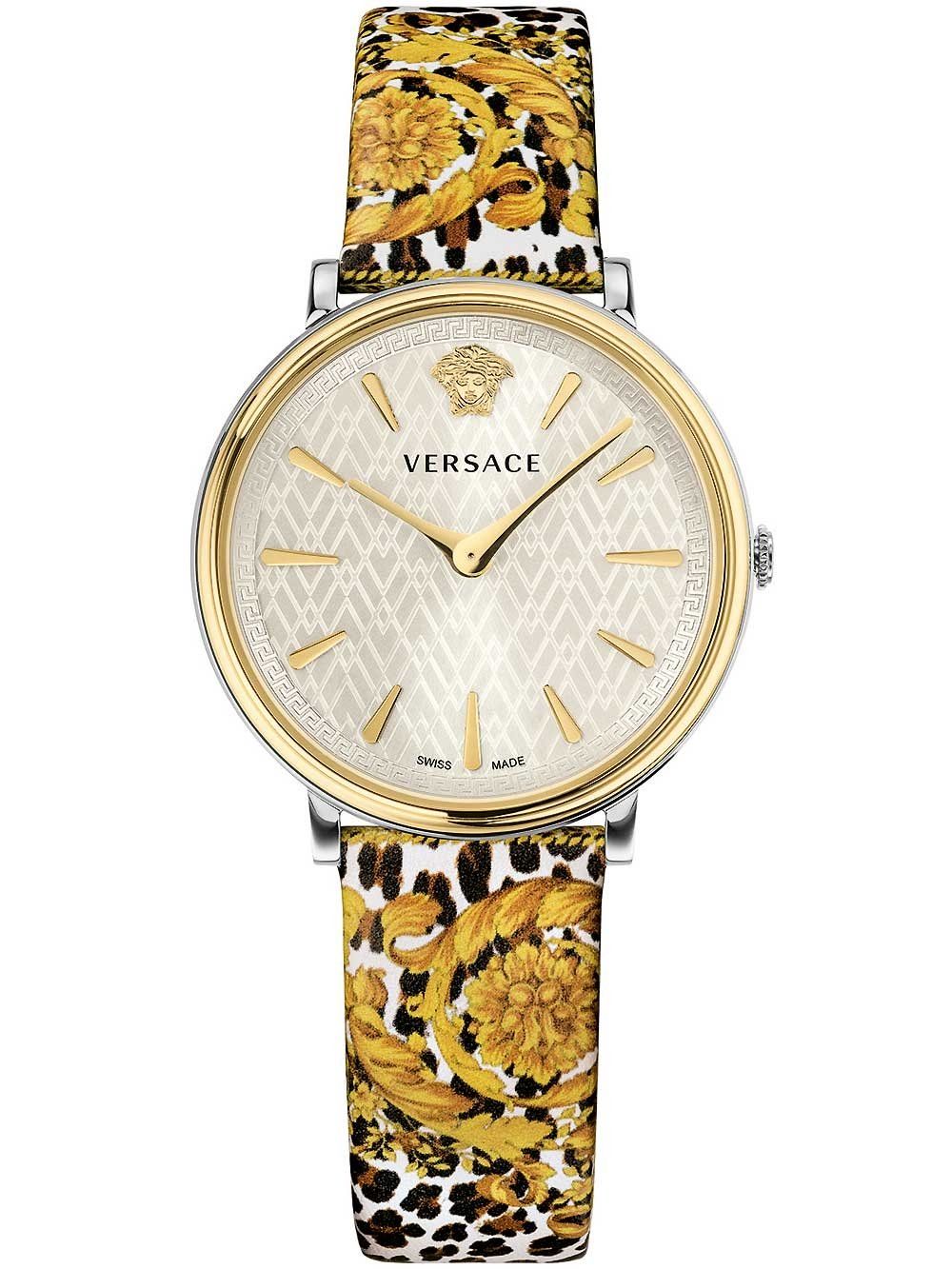 Наручные часы женские VERSACE VBP120017 желтые