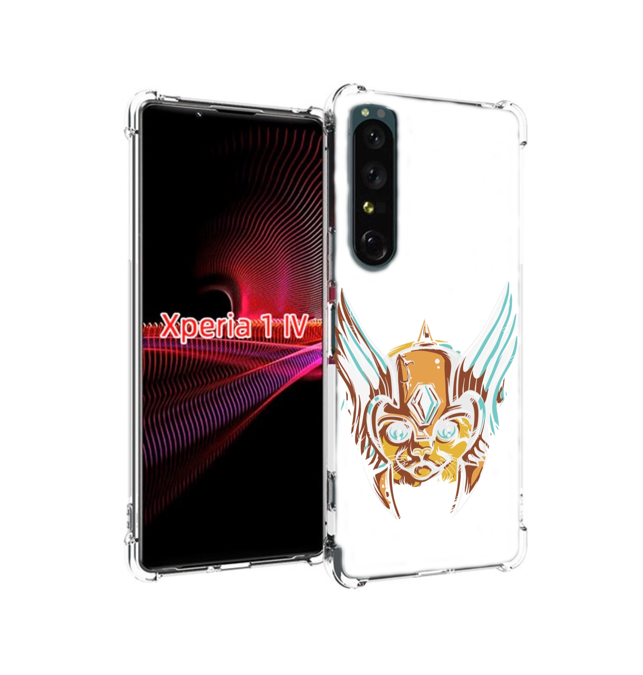 

Чехол накладка MyPads тор абстракция для Sony Xperia 1 IV, Прозрачный, Tocco