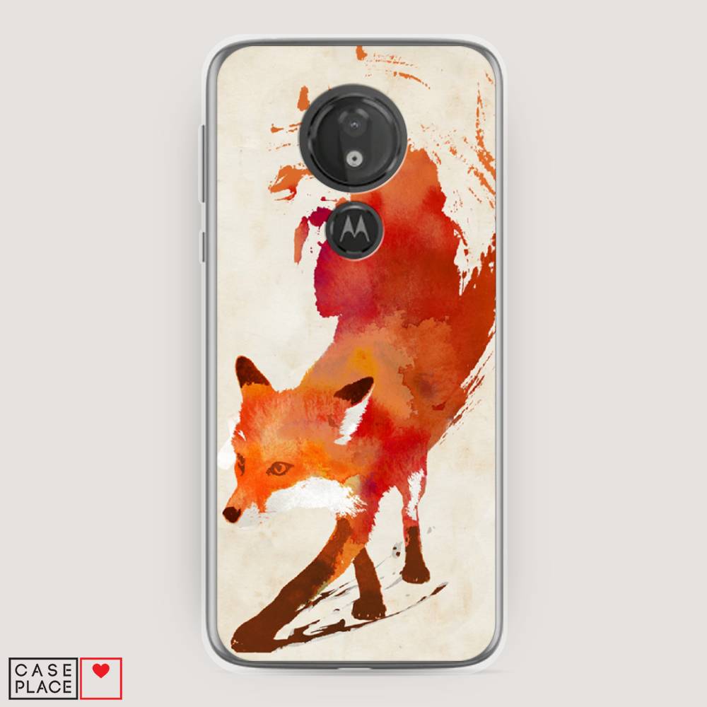 

Чехол Awog на Motorola Moto G7 Power / Моторола Мото G7 Power "Лиса", Разноцветный, 241350-10