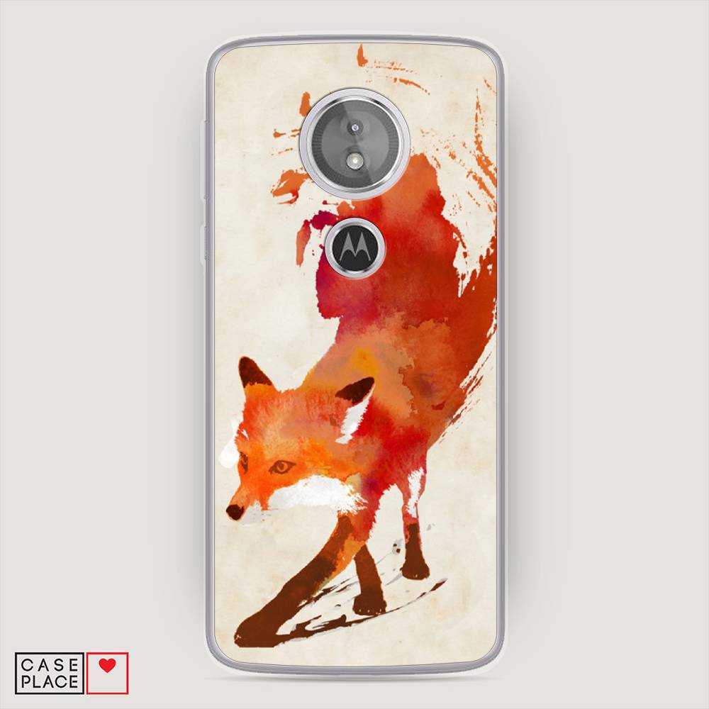 

Чехол Awog на Motorola Moto G6 Play / Моторола Мото G6 Плэй "Лиса", Разноцветный, 240950-10