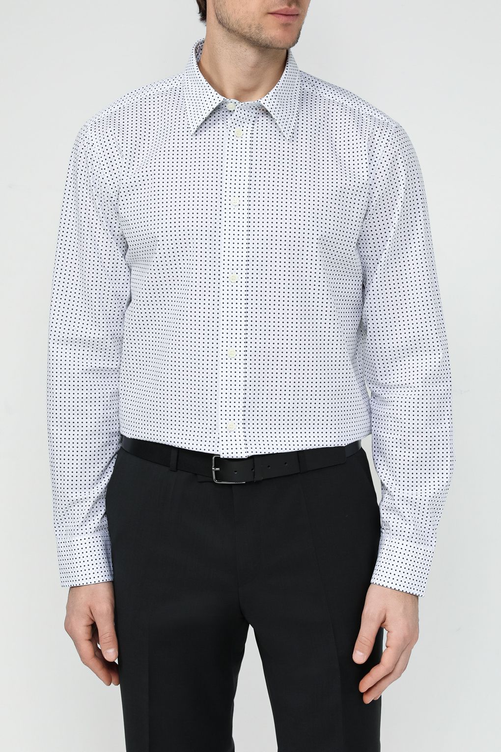 

Рубашка мужская Esprit Casual 113EE2F321 белая L, Белый, 113EE2F321