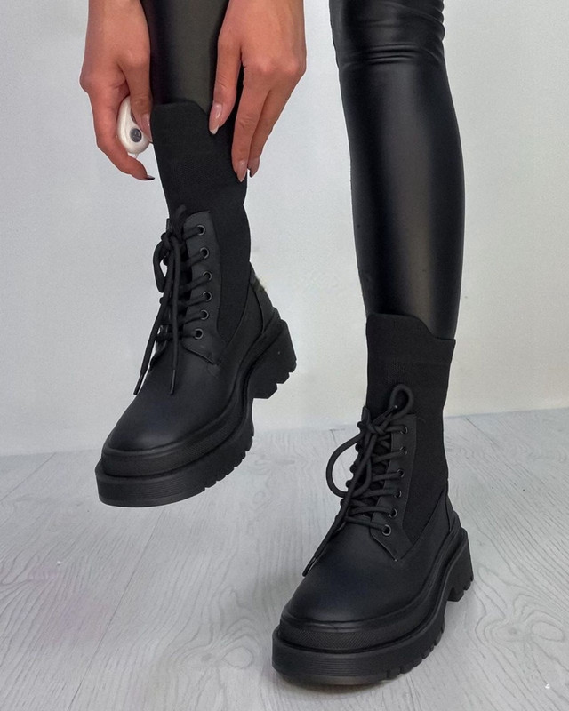 

Ботинки женские Sbalo K41 черные 39 RU, Черный, K41