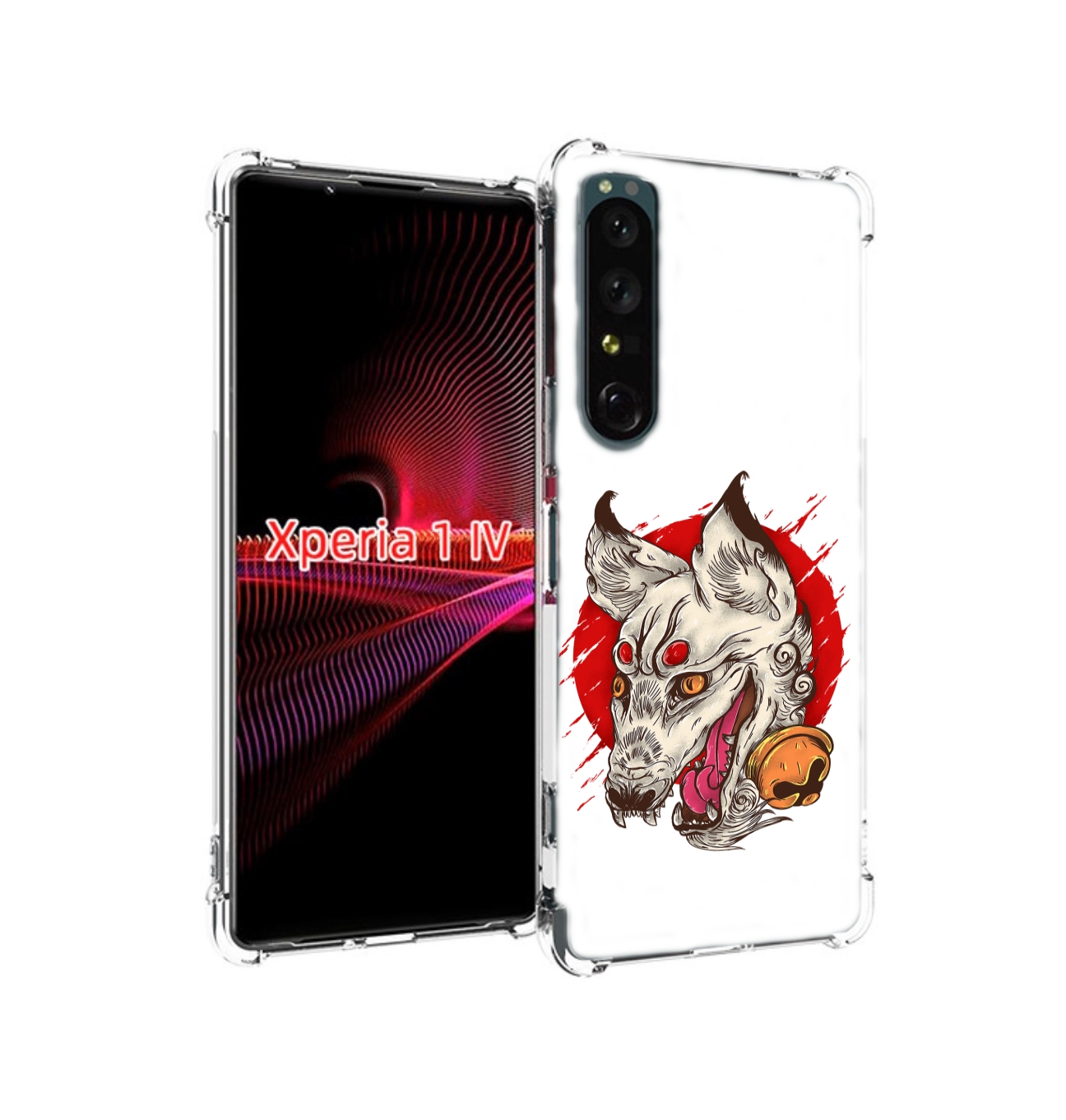 

Чехол накладка MyPads страшная собака для Sony Xperia 1 IV, Прозрачный, Tocco