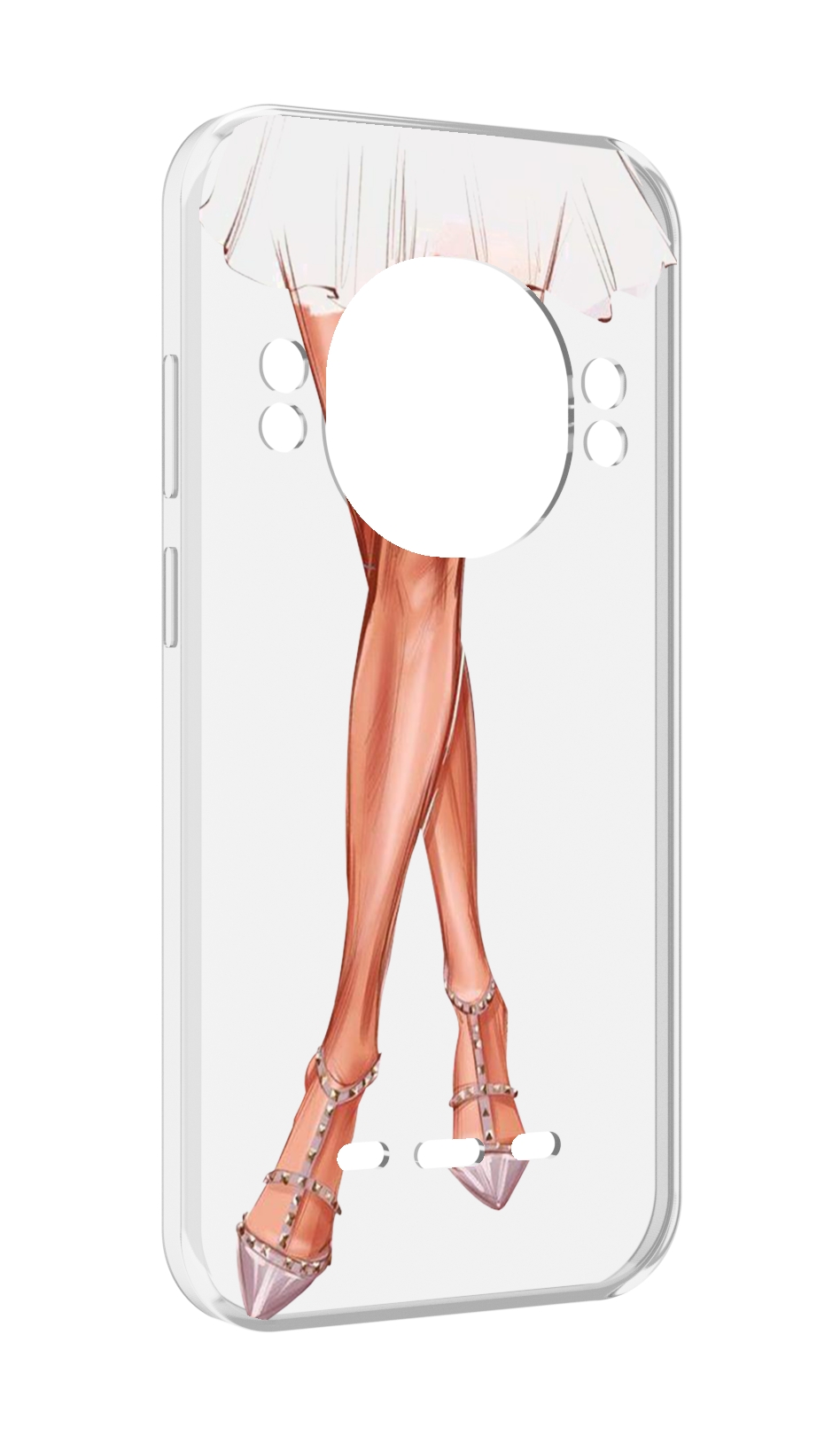 

Чехол Mypads Ножки для Ulefone Power Armor 16 Pro, Прозрачный, Tocco