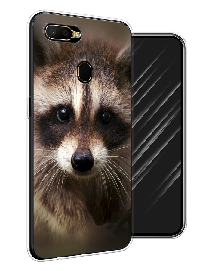 

Чехол Awog на Oppo A5s "Енот", Разноцветный, 252350-1