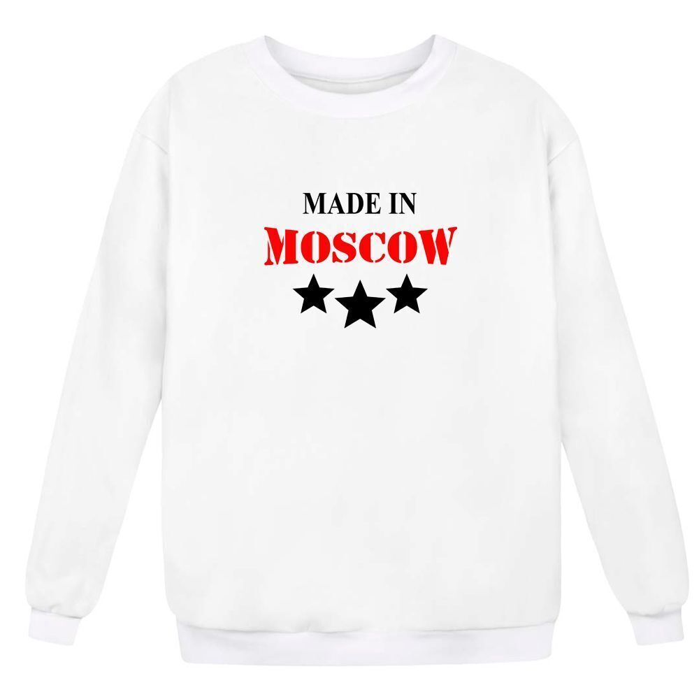 

Свитшот мужской SHARP&CUT BED654894 белый M, BED654894