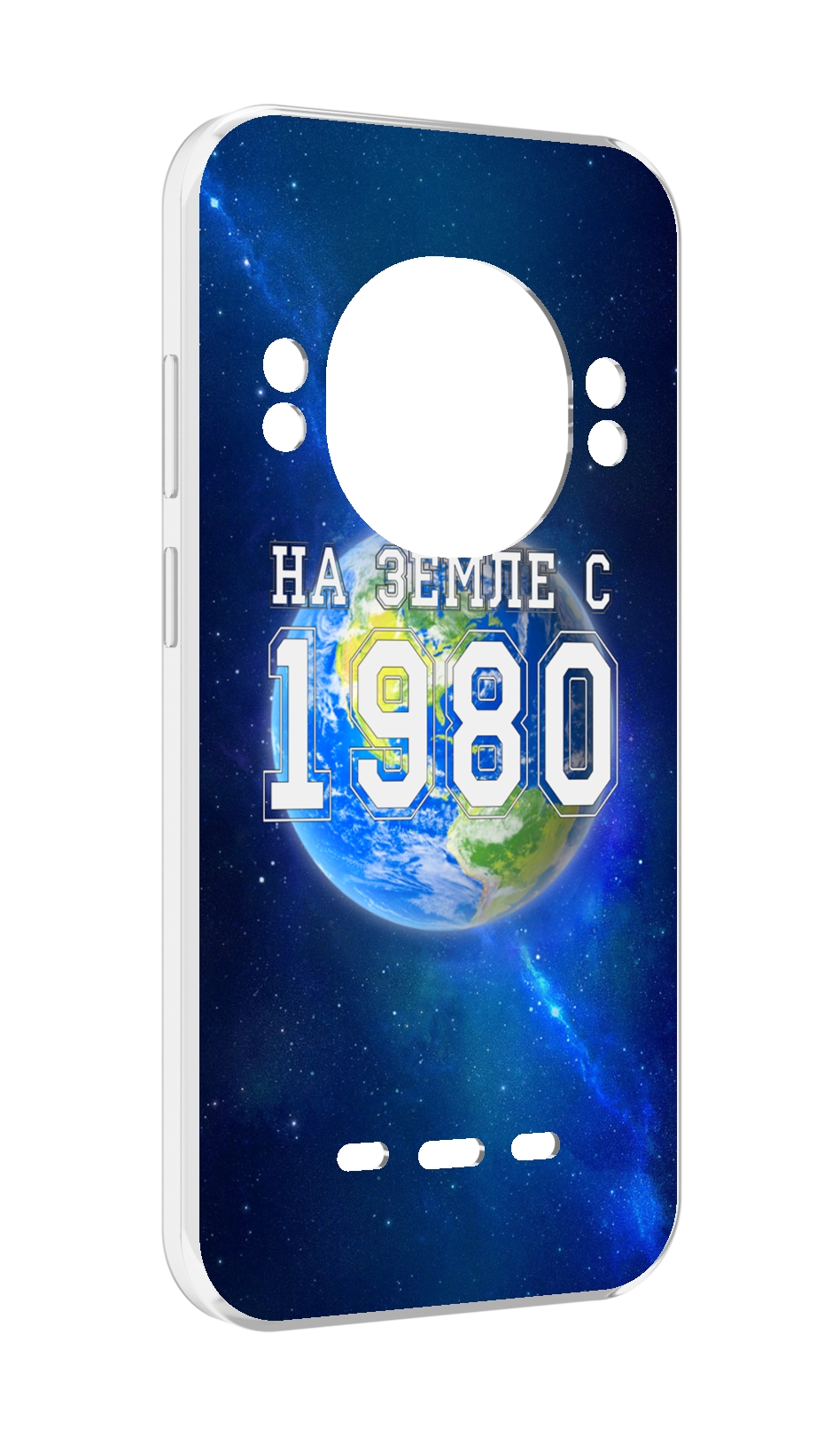 

Чехол Mypads На-Земле-С-1980 для Ulefone Power Armor 16 Pro, Прозрачный, Tocco