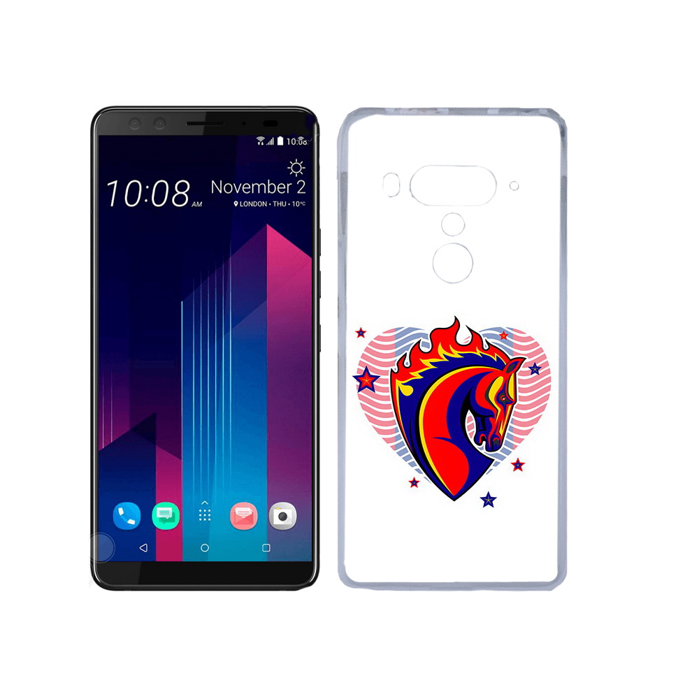 

Чехол MyPads Tocco для HTC U12+ ФК ЦСЛ Лошадь, Прозрачный, Tocco