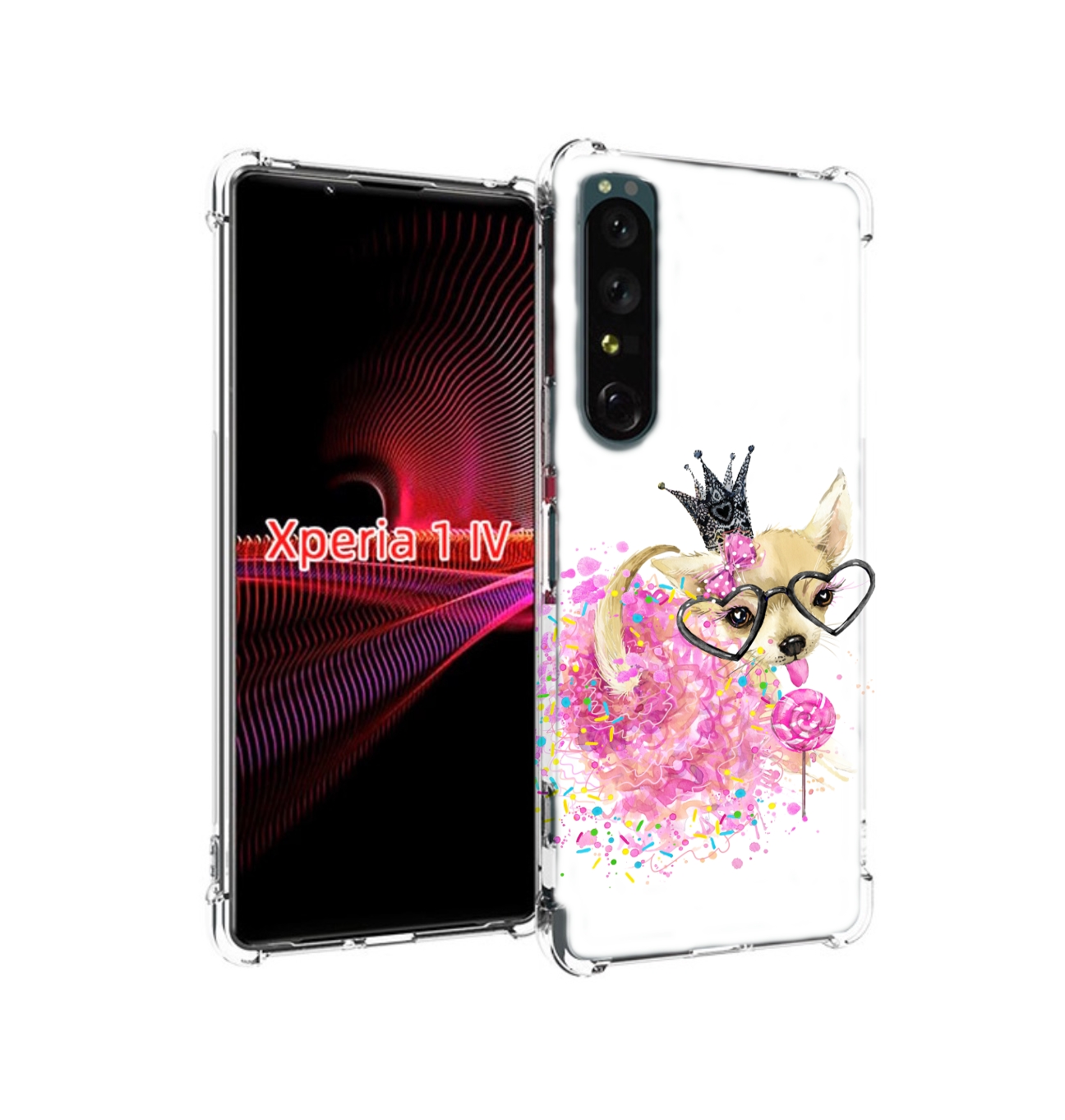 

Чехол накладка MyPads сладкая принцесса для Sony Xperia 1 IV, Прозрачный, Tocco