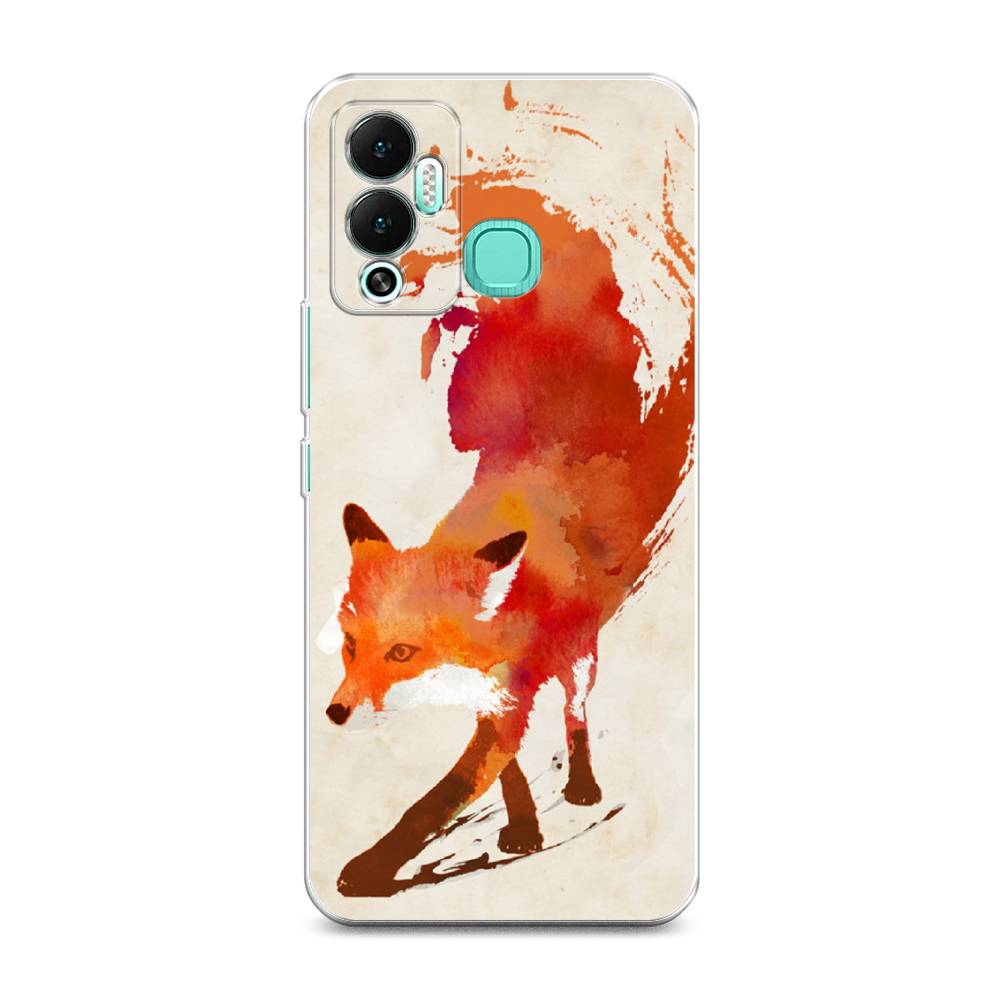 

Чехол Awog на Infinix Hot 12 Play "Лиса", Разноцветный, 3101750-10