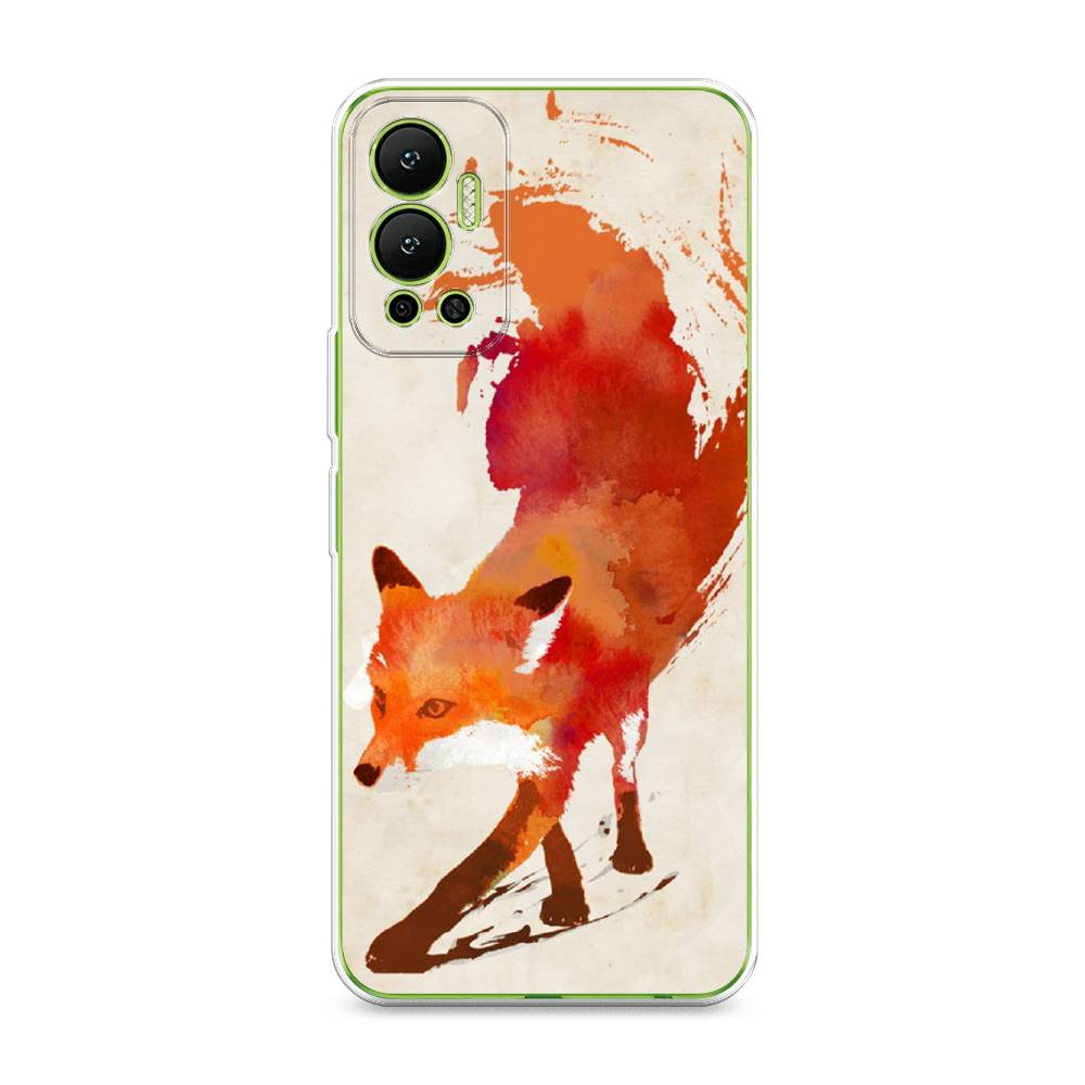 

Чехол Awog на Infinix Hot 12 "Лиса", Разноцветный, 3101350-10