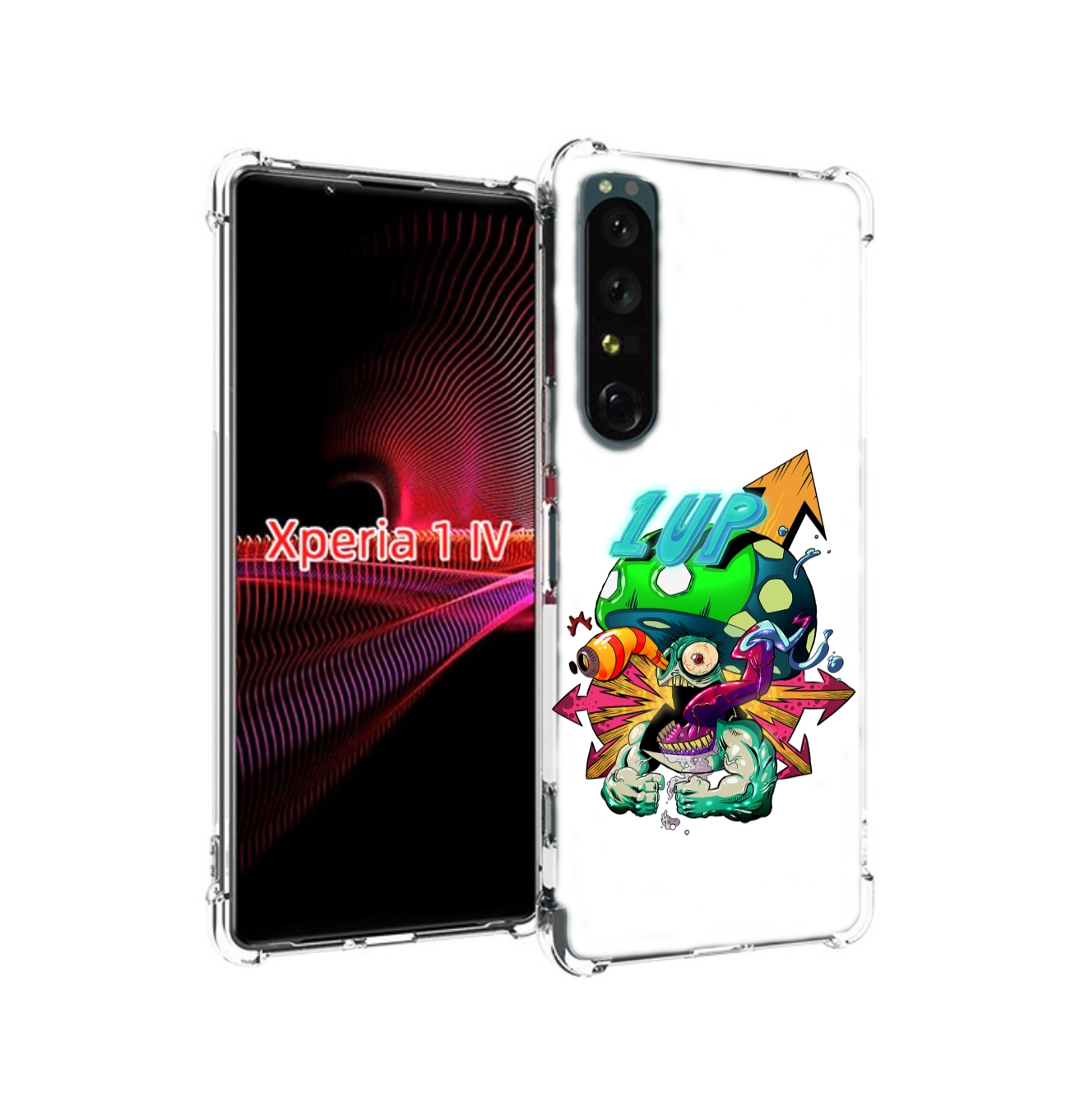 

Чехол накладка MyPads сильный гриб абстракция для Sony Xperia 1 IV, Прозрачный, Tocco