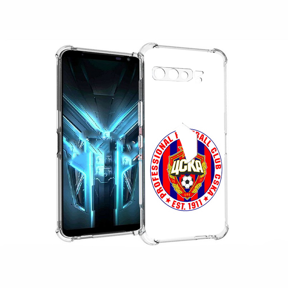 

Чехол MyPads Tocco для Asus ROG Phone 3 ФК ЦСК логотип, Прозрачный, Tocco